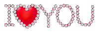 I Love You Sticker Sticker