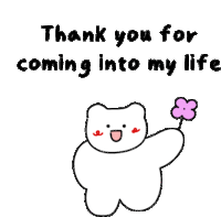 I Love You Thank You For Coming Into My Life Sticker