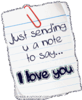 I Love You Sticker