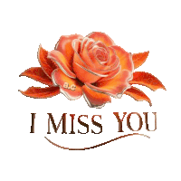 I Miss You Sticker