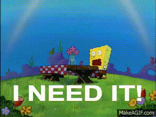 I Need It Spongebob GIF. This 320 x 240 animated GIF is part of our spongebob i need it collection. Related themes include i need it, spongebob. Created by…