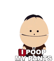 I Poop My Pants Ike Broflovski Sticker