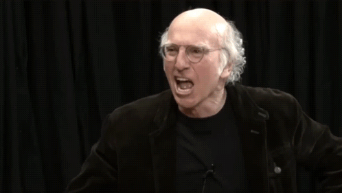 I Quit Larry David GIF