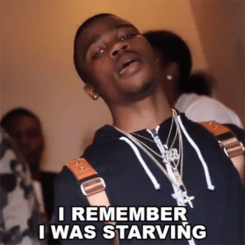 I Remember I Was Starving Roddy Ricch GIF