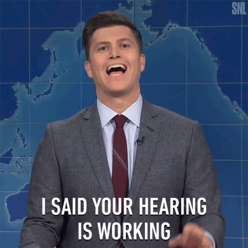I Said Your Hearing Is Working Thumbs Up GIF. This 498 x 498 animated GIF is part of our hearing aid collection. Related themes include okay, thumbs up…