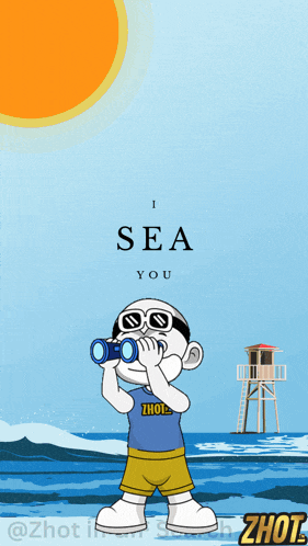 I Sea You Ocean Vibes GIF