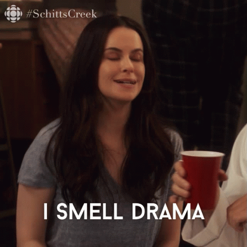 I Smell Drama Stevie GIF
