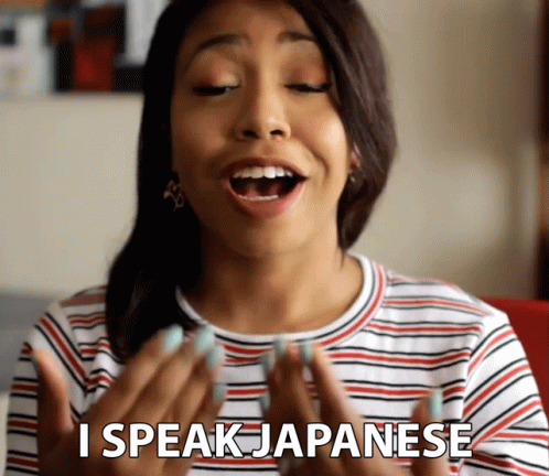 I Speak Japanese Loretta Scott GIF. This 498 x 432 animated GIF is part of our sono giapponese collection. Created by KemushiChan. View the original…
