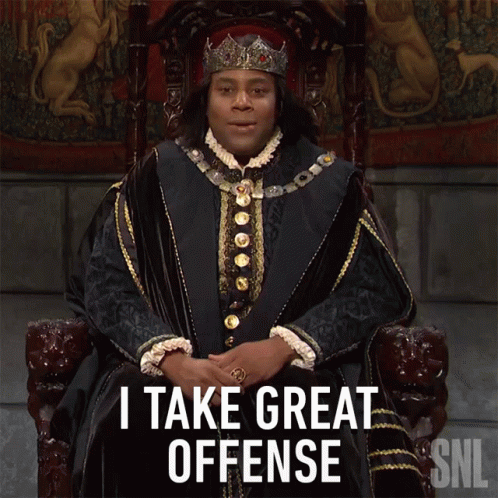 I Take Great Offense Kenan Thompson GIF