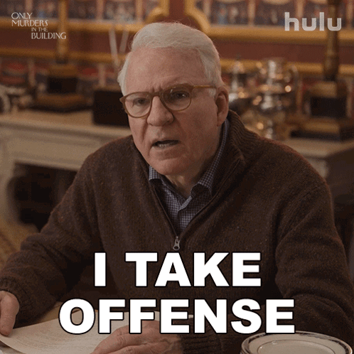 I Take Offense To That Charles-haden Savage GIF