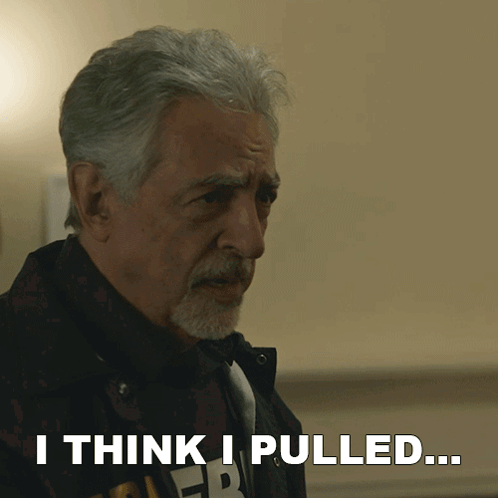 I Think I Pulled Everything David Rossi GIF. This 498 x 498 animated GIF is part of our pain everywhere collection. Created by paramountplus. View the…