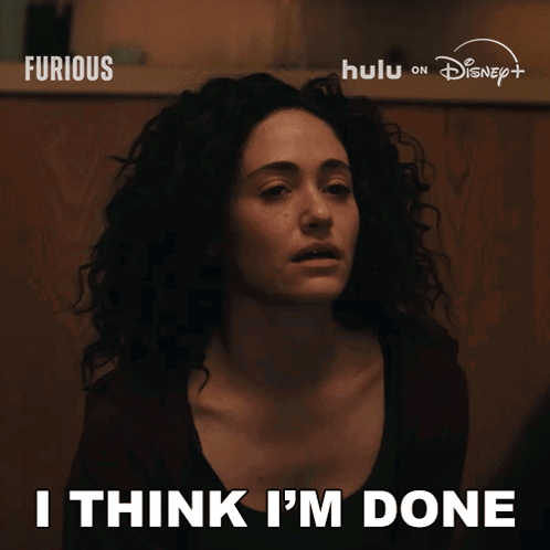 I Think I'M Done Fbi Agent Alice Black GIF