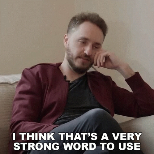 I Think Thats A Very Strong Word To Use Get Right GIF. This 498 x 498 animated GIF is part of our i do not think that word means what you think it means…
