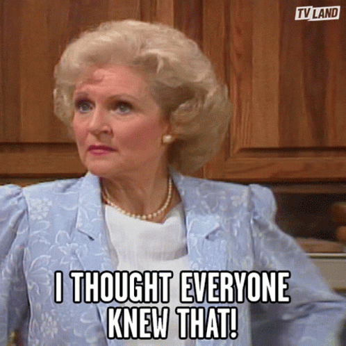 I Thought Everyone Knew That Expected GIF. This 498 x 498 animated GIF is part of our just when i thought i was out collection. Created by tvland. View the…