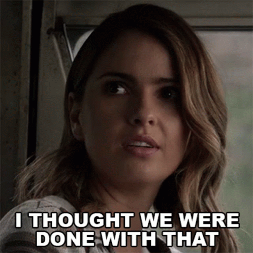 I Thought We Were Done With That Malia Tate GIF. This 498 x 498 animated GIF is part of our just when i thought i was out collection. Related themes include…