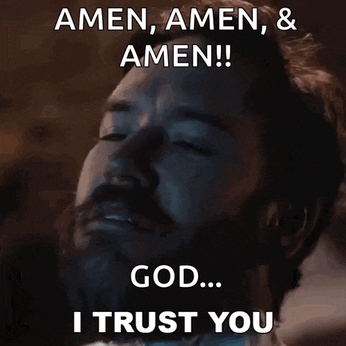 I Trust You Sir GIF
