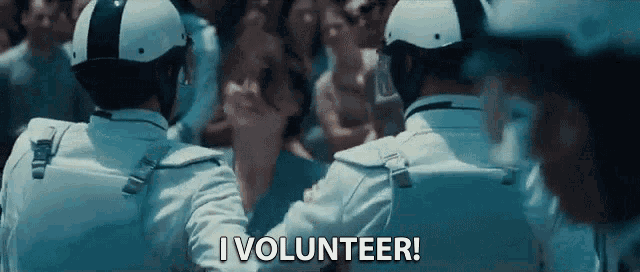 I Volunteer Take Me GIF