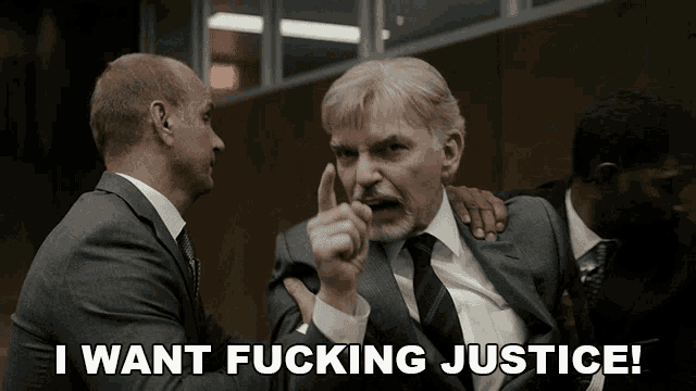 I Want Fucking Justice Billy Mcbride GIF