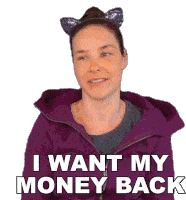 I Want My Money Back Simply Nailogical Sticker