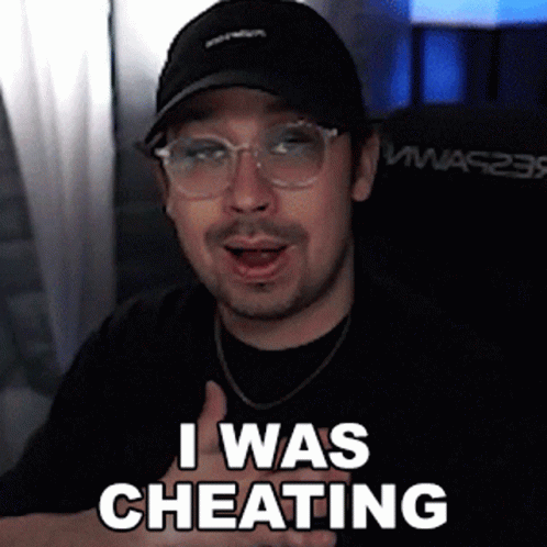 I Was Cheating Drew GIF