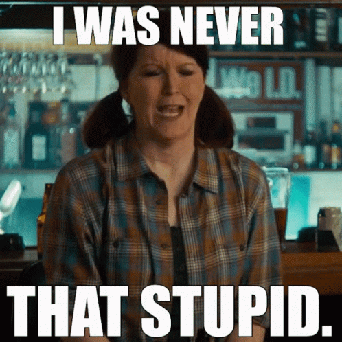 I Was Never That Stupid GIF. This 498 x 498 animated GIF is part of our stupid is as stupid does collection. Created by jennamilly. View the original…
