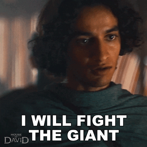 I Will Fight The Giant David GIF