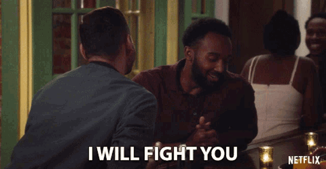 I Will Fight You Ronald GIF