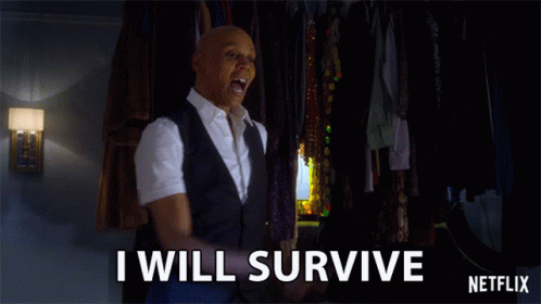 I Will Survive Robert Lee GIF. This 498 x 280 animated GIF is part of our i will survive collection. Created by AJandTheQueen. View the original animation…