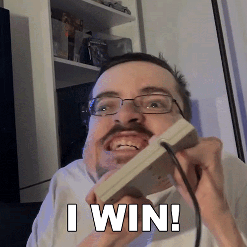 I Win Ricky Berwick GIF