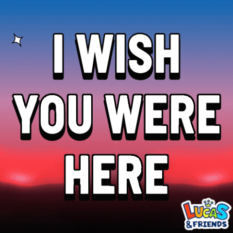 I Wish You Were Here I Wish Youre Here GIF
