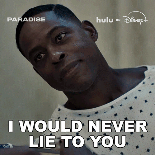 I Would Never Lie To You Xavier Collins GIF