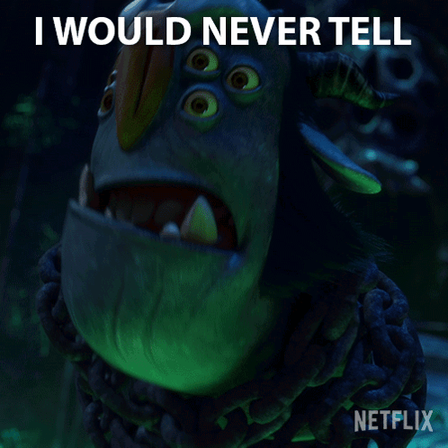 I Would Never Tell Blinky GIF. This 498 x 498 animated GIF is part of our ill never tell collection. Created by talesofarcadia. View the original animation…