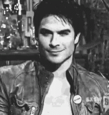 Ian Somerhalder Smiling GIF