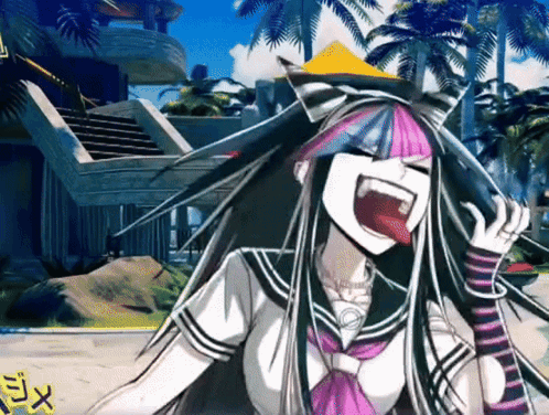 Ibuki Mioda Laugh GIF