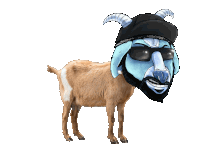 Ice Cube Great Goats Sticker
