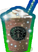 Iced Coffee Starbucks Sticker