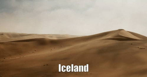 Iceland Desert Sama Nordic Server GIF