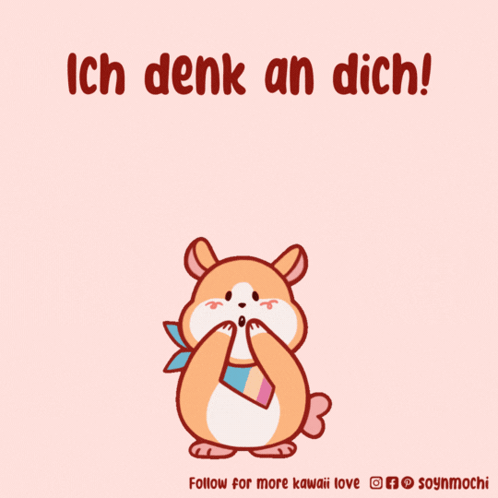 Ich-denke-an-dich Thinking-of-you GIF