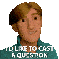 Id Like To Cast A Question Steve Palchuk Sticker