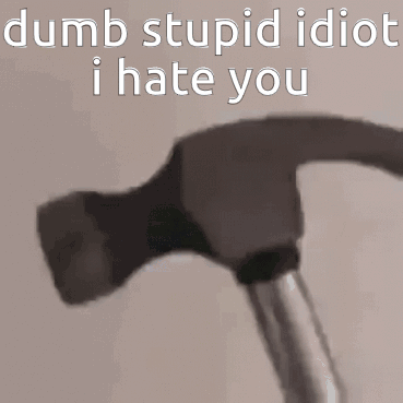 Idiot Hammer GIF
