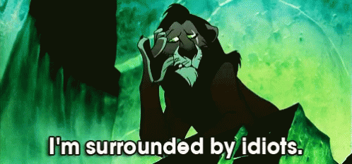 Idiots Stupid GIF. This 498 x 233 animated GIF is part of our im surrounded by idiots collection. Related themes include stupid. Created by cali7. View the…