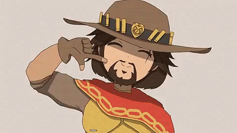 Idk Mccree GIF. This 480 x 270 animated GIF is part of our its high noon collection. Related themes include anime, cute. View the original animation, share…
