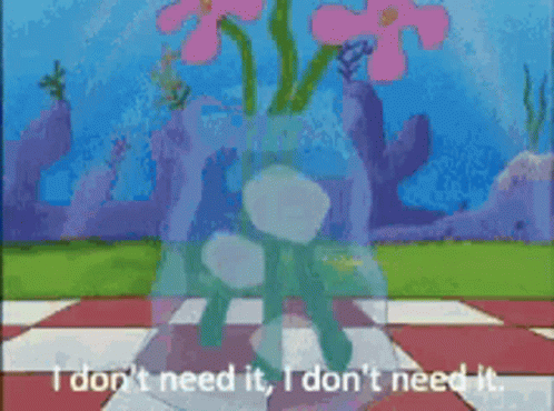 Idontneedit Spongebob GIF