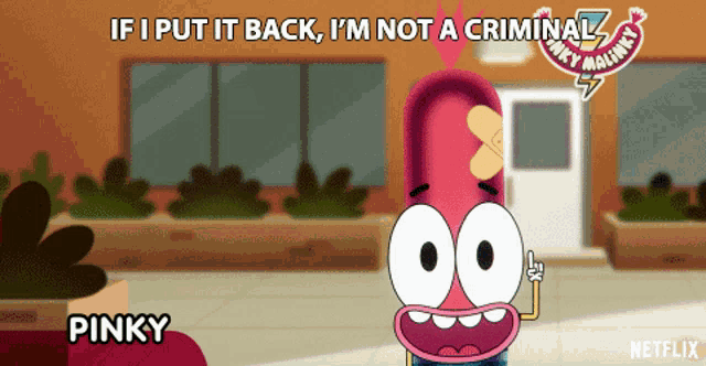 If I Put It Back Im Not A Criminal Its Okay GIF
