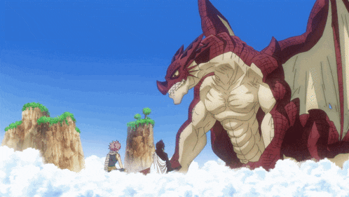 Igneel Fire Dragon King GIF