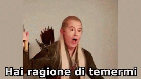 Il Signore Degli Anelli Sfida Temere Aver Paura Legolas GIF. This 480 x 270 animated GIF is part of our paura eh collection. View the original animation…