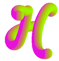 Illustration Gradient Sticker