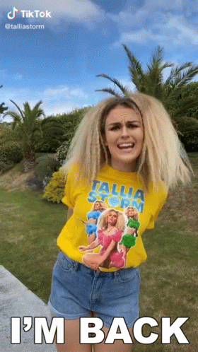 Im Back Back GIF. This 280 x 498 animated GIF is part of our im back bitches collection. Related themes include hello, im back, tiktok. Created by…