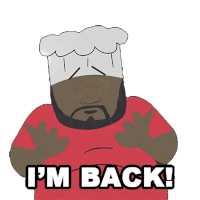 Im Back Chef Sticker
