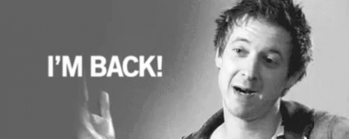I'M Back, Didn'T Die - Back GIF. This 498 x 199 animated GIF is part of our im back bitches collection. Related themes include funny. View the original…